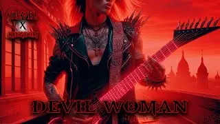 Epic Gothic Rock Guitar Instrumental by Asian Female Guitarist in Gothic Castle Setting