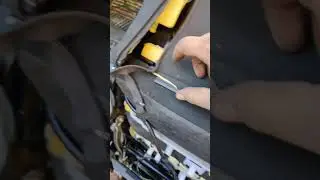 5th gen. Chevy Camaro driver seat recliner motor location
