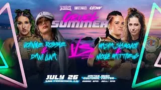 Johnnie Robbie & Dani Luna vs Masha Slamovich & Nicole Matthews!