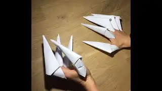 Comment faire des griffes en papier
