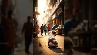 A SMALL PUPPY EMOTIONAL STORY #ai #aistory #aishorts