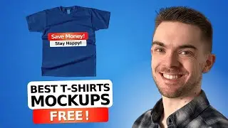 Best Free T-Shirt Mockups + How to Edit them (Commercial Use ✅)