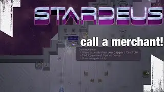 ★ Build a communicator, call a merchant, and let's trade! - ep 2 - let's play Stardeus