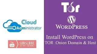 Install WordPress on Your Own .onion Domain and Hosting - TOR