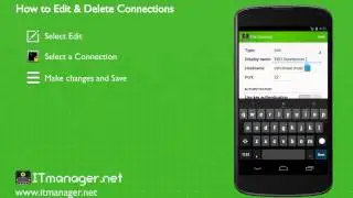 ITmanager.net - Editing Your Connections on Android