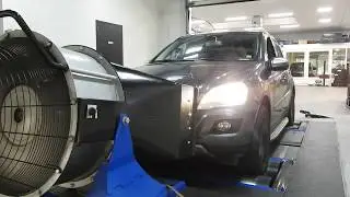 Chiptuning Mercedes ML 300 CDI on dyno @ auto-chippen.nl Tilburg