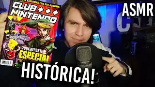 ASMR Para Dormir Te Leo La CLUB NINTENDO HIST&Oacute;RICA E3 #asmr #asmrvideo #asmrespa&ntilde;ol #asmrparadormir