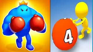 Punchy Race: Run & Fight Game Vs Merge.io 2048 Android Game 