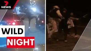 Three men in wild road rage brawl on Prospect Road | 7NEWS