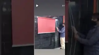 inauguration roller curtain#roller