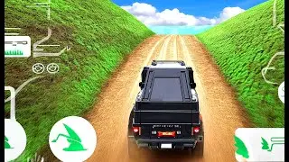 Jeep Driving Experience In Meadows - Offroad Jeep Simulator 3D - Android Gameplay