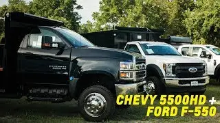 2019 Chevrolet Silverado 5500HD Dump + 2019 Ford F-550 Switch'N Go Dump ** Double Feature **