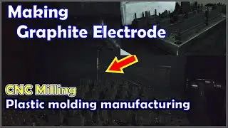 Machining CNC MIlling Making EDM Graphite Electrode For Plastic MOlding Manufacturing