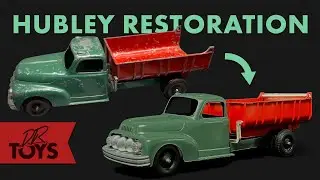 1950&rsquo;s HUBLEY TOY TRUCK RESTORATION - Vintage Toy Truck