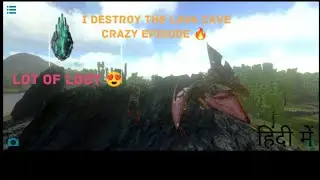 ARK SURVIVAL MOBILE CRAZY EPISODE I DESTROY THE LAVA CAVE 🔥 EPISODE 5