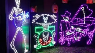 Decoração de Halloween em Celebration - Flórida