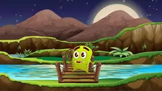 Cute Monster | Character walk cycle animation | Motion graphic