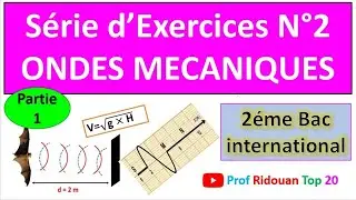 série d'exercices N°2 les ondes progressives 2 Bac SM _PC_SVT