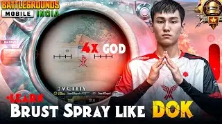 How To Improve Spray ☠️ 💥 Like International Player Dok 😱 in bgmi and pubg| #video #gaming