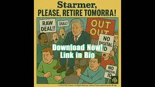 Starmer, Please Retire TOMORRA! DOWNLOAD NOW LINK IN BIO! #protestmusic #ukpolitics #newmusic #news