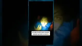 scuba divers saw a ghost underwater 😐........ . . . . . . .  #creepyfacts #scaryfacts #creepyphoto