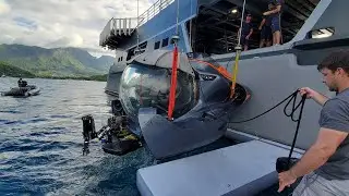 SEAmagine Aurora Submersible Arrival in French Polynesia