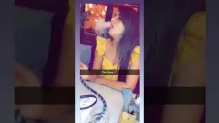 Hot Babe Smoking Hookah
