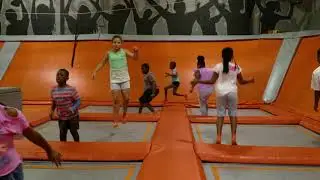Big Air Trampoline Park Main Court