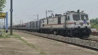 12891- Bangriposi intercity sf express skipping retang station// WAP7// king of Indian railway//🚂🚂