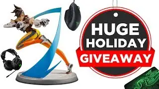 HUGE Overwatch Holiday GIVEAWAY - Blizzard and Razer Gear!