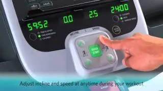 932i caminadora  precor Operation