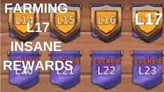 Best setup for farming hero trials Castle Clash. So many rewards!!!AMAZING
