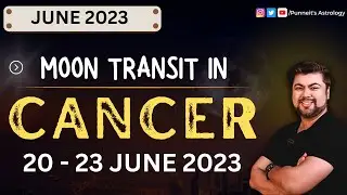 Moon Transit In Cancer | 20 - 23 June | Sadgamayah | Punneit