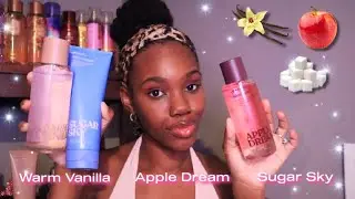 НОВИНКА! ОБЗОР VS Pink SUGAR SKY, WARM VANILLA, APPLE DREAM 🍦🍎✨ + Сравнения