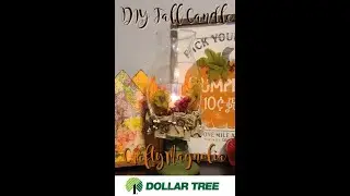 Dollar Tree DIY Fall Candle Decor | Fall 2020 Traditional