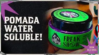 Pomada para Cabelo Efeito Molhado Water Soluble Don Alcides Freak Show