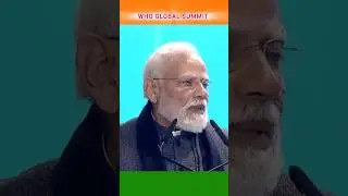 PM Modi at WHO Global Summit 🌍 | India Leads World on Health & Global Cooperation