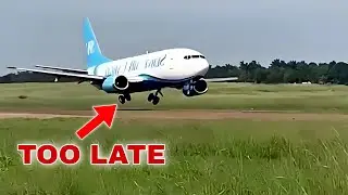 Pilot Retracts Gear Too Early