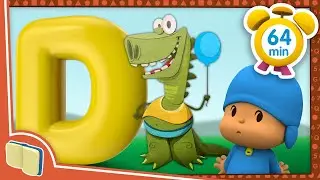 🔠  POCOYO DEUTSCH- Buchstaben Lernen  [ 64 minuten ] | CARTOONS und SERIEN f&uuml;r KINDER