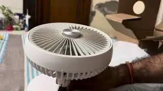 NUUK FOLDE v2 Personal Rechargeable Fan Unboxing