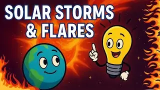 What Are Solar Storms? | Educational Song for Kids About the Sun | Solar Flares & Auroras | Fun STEM