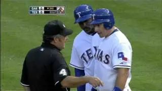 2010/05/04 Treanor called out at first