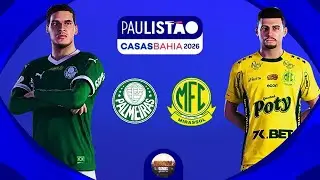 Palmeiras x Mirassol – Paulistão – Verdão em busca da vitória! | PS5™ 4K