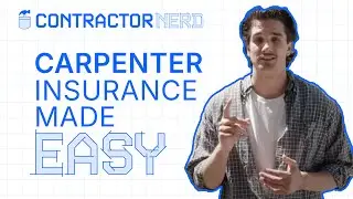 Carpenter Insurance in Minutes | ContractorNerd