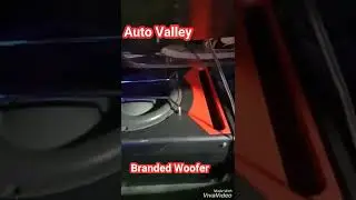 Woofer & Amplifier Almani branded in Suzuki Cultus By Auto Valley Gujrat