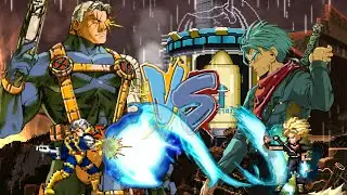 Cable Vs Future Trunks (Marvel Comics vs Dragon Ball Super) Mugen