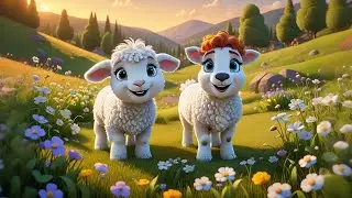 Eight Laughing Lambs Say Baa Baa Baa + More Nursery Rhymes & Kids Songs