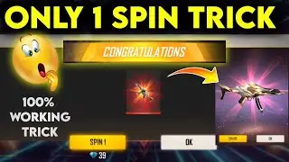 I Got New Evo Mp5 Only 1 Spin 😱 Evo Mp5 One Spin Trick | 1 Spin Trick | Free Fire #shorts #freefire
