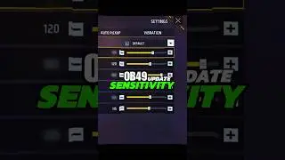 OB49 Update Free Fire Sensitivity | Best Sensitivity for OB49 Update | Free Fire sensitivity