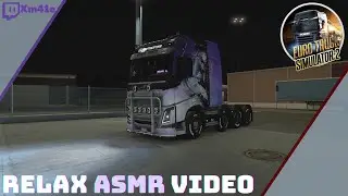ASMR EURO TRUCK SIMULATOR 2 | SOUNDS ASMR AND GAMEPLAY ETS 2 | ФОН ЕТС | RELAX GAMEPLAY #ets2 #asmr
